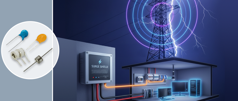 Защита сетевого входа питания ~220 В от помех и импульсов перенапряжения