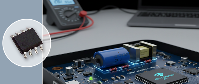 Форсированный сброс энергии Х-конденсатора импульсных источников питания на базе микросхемы PN8200-SECR1