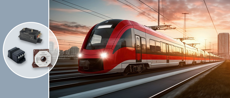 Датчики тока и напряжения Cheemi для железнодорожного и электротранспорта