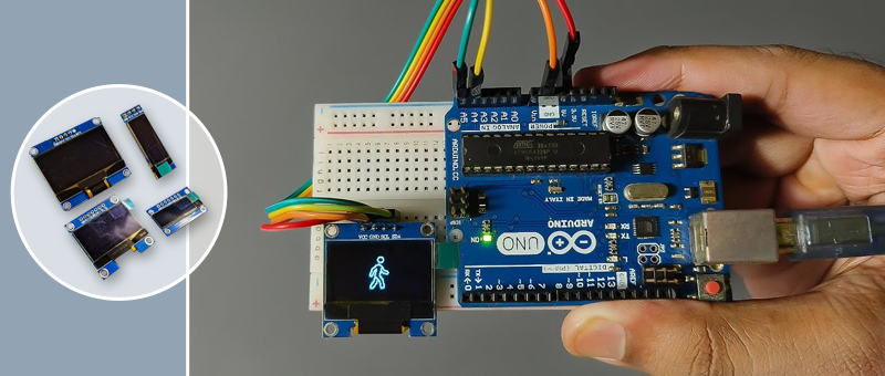 Малогабаритные SPI/I2C OLED-дисплеи Simair и Genyu: рабочий проект за один вечер
